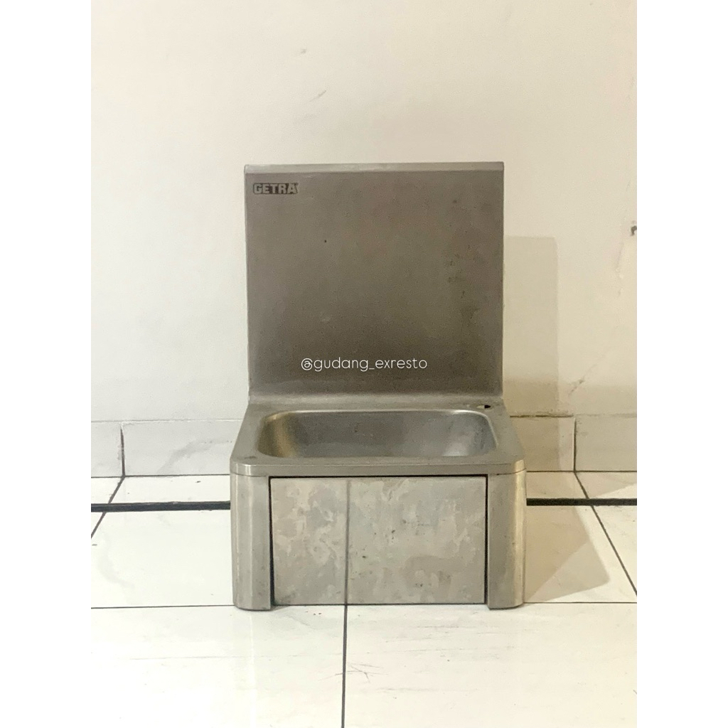 [EX RESTO] GETRA STAINLESS STEEL WASH BASIN