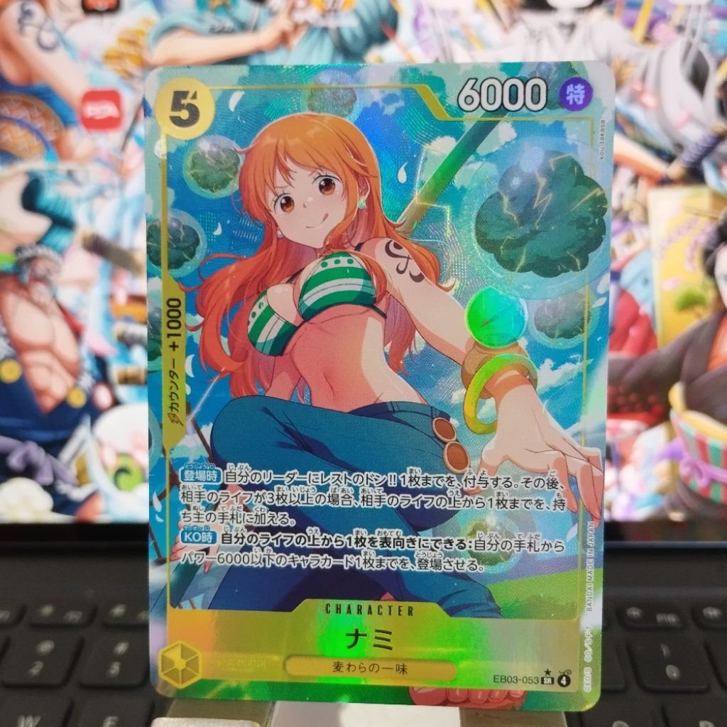 Nami EB03-053 Parallel SR (JP) - Kartu One Piece Original