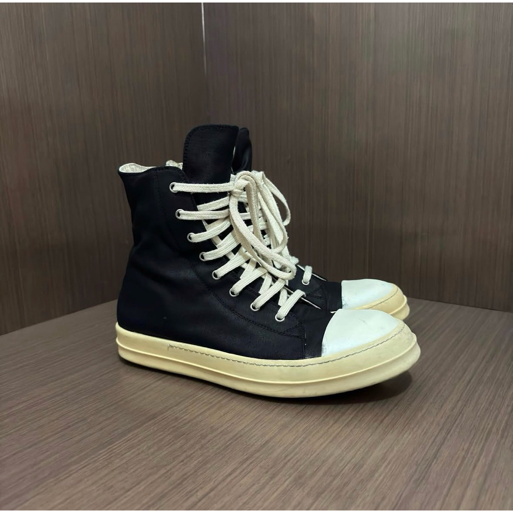 Rick Owens Drkshdw Ramones Waxed Sneaker