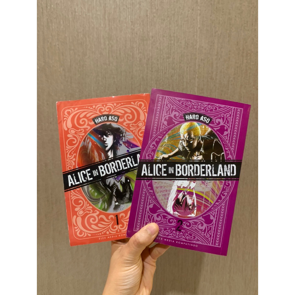[MOHON BACA DESKRIPSI] Komik Manga Set Alice in Borderland 1 dan 2