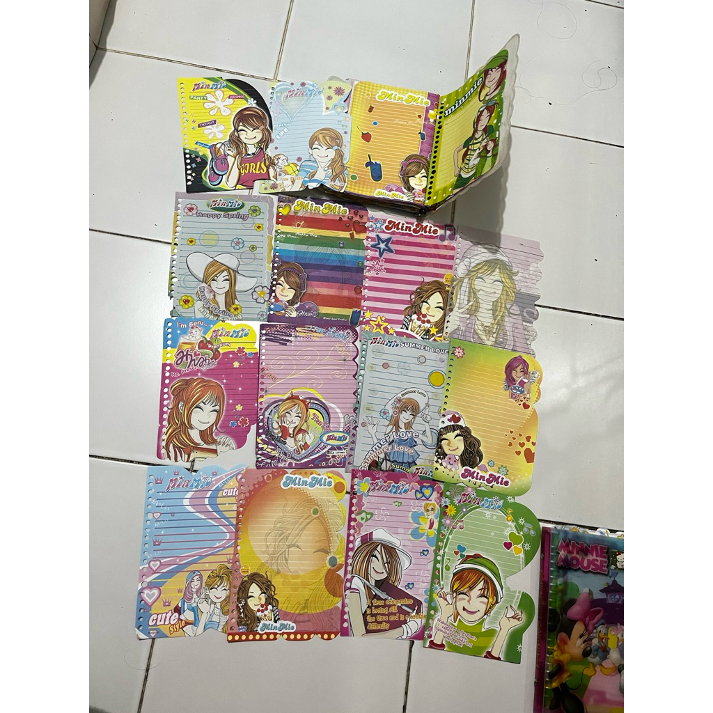 Kertas Binder Jadul Minmie series