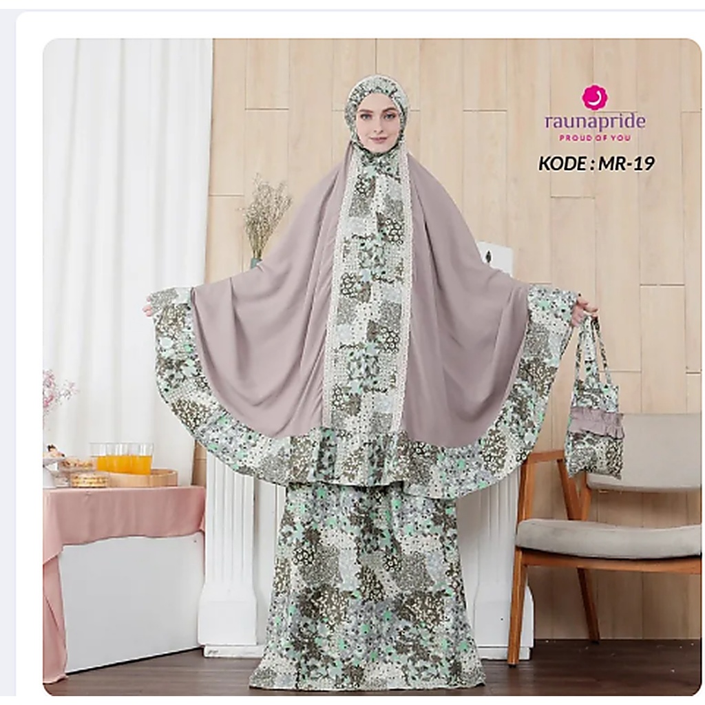 Rauna Pride Mukena Dewasa MR 19 Premium