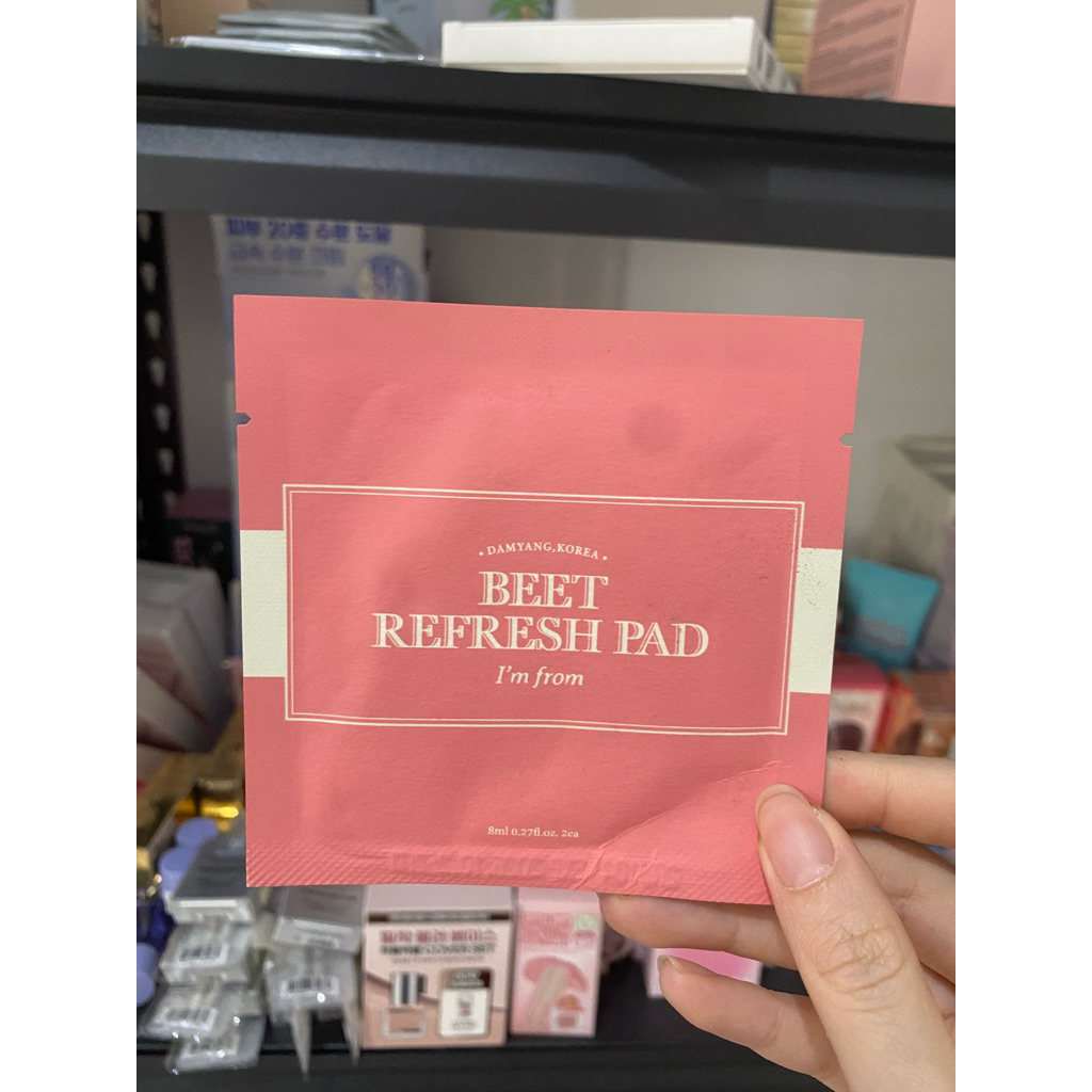 READY SACHET IM FROM BEET REFRESH PAD