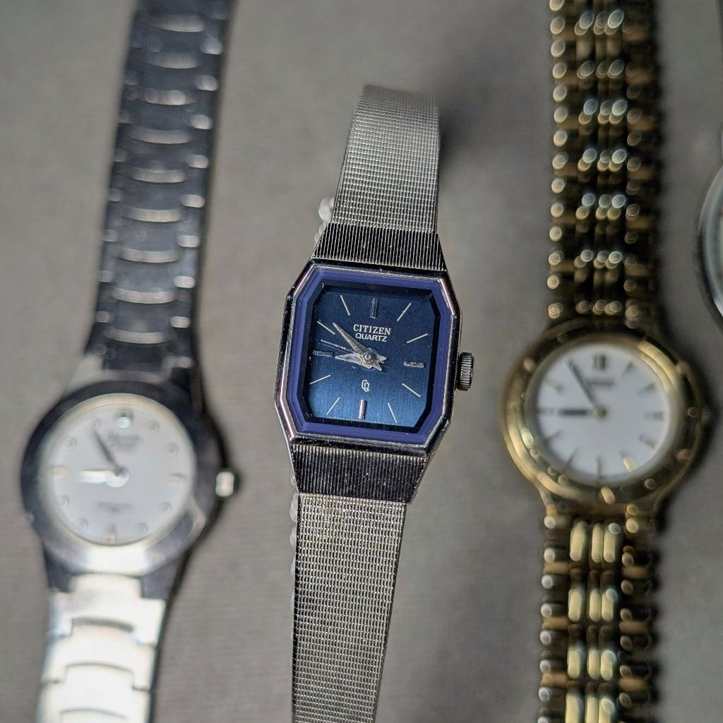 1979 Citizen CQ Quartz Octagon Blue
