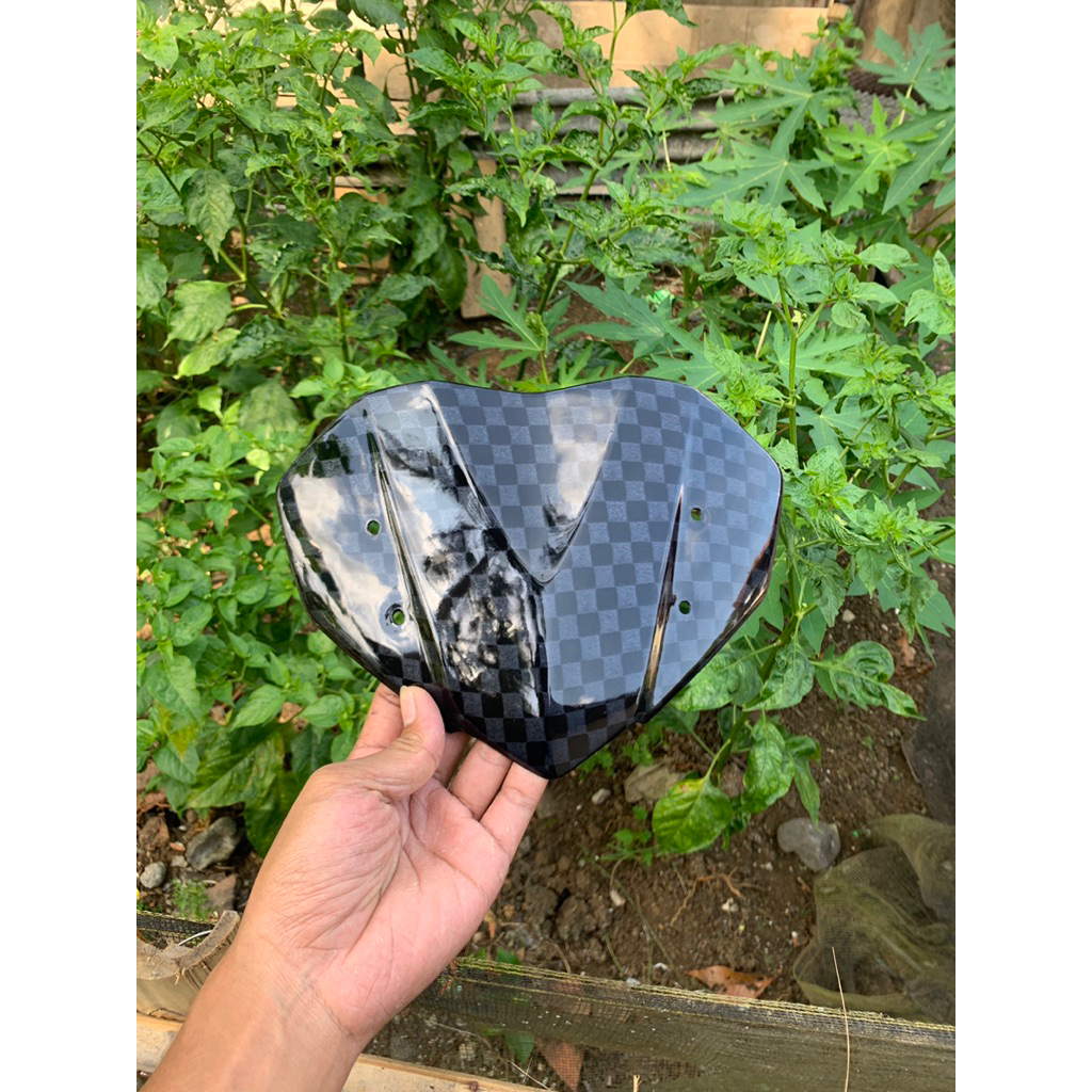 VISOR CB150R CARBON CATUR
