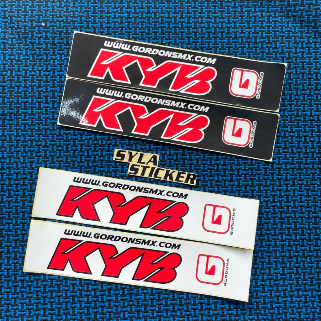 Sticker Stiker Shock KYB GORDON PRINCUTT