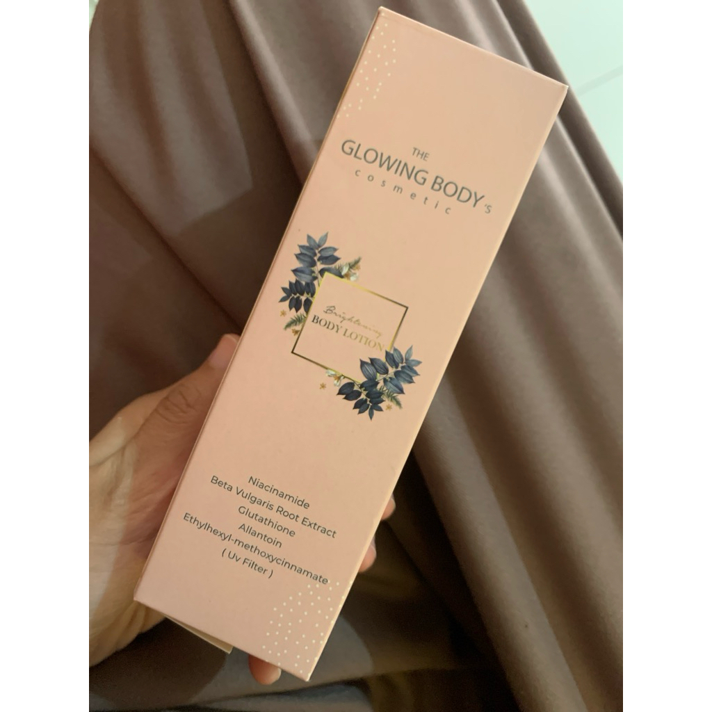 THE GLOWING BODY cosmetics Brightening BODY LOTION