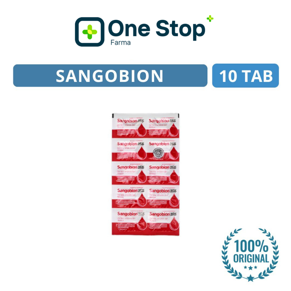 SANGOBION ZAT BESI (10 TABLET)