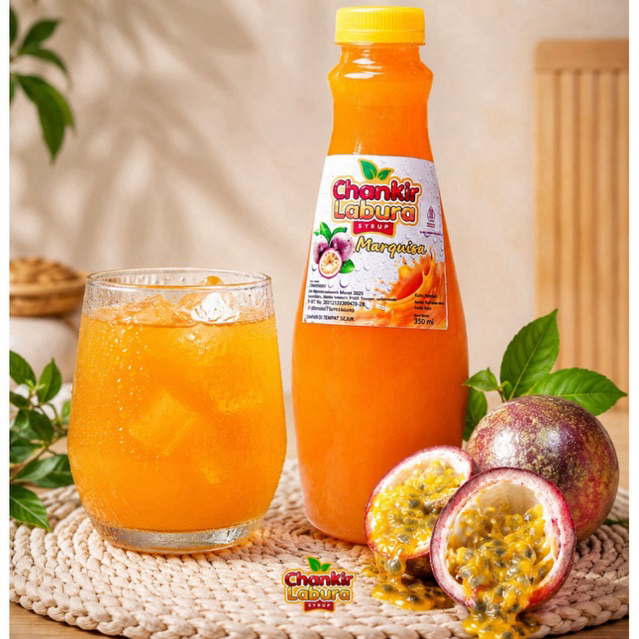 Sirup Markisa Asli Chankir Labura khas Medan 350 ml Original Markisa Berastagi