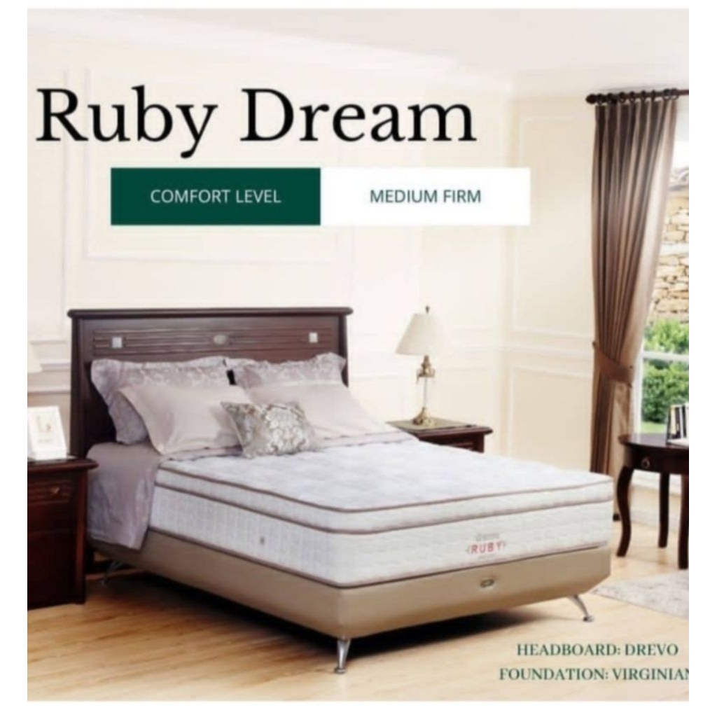 SPRINGBED GUHDO RUBY DREAM FULLSET