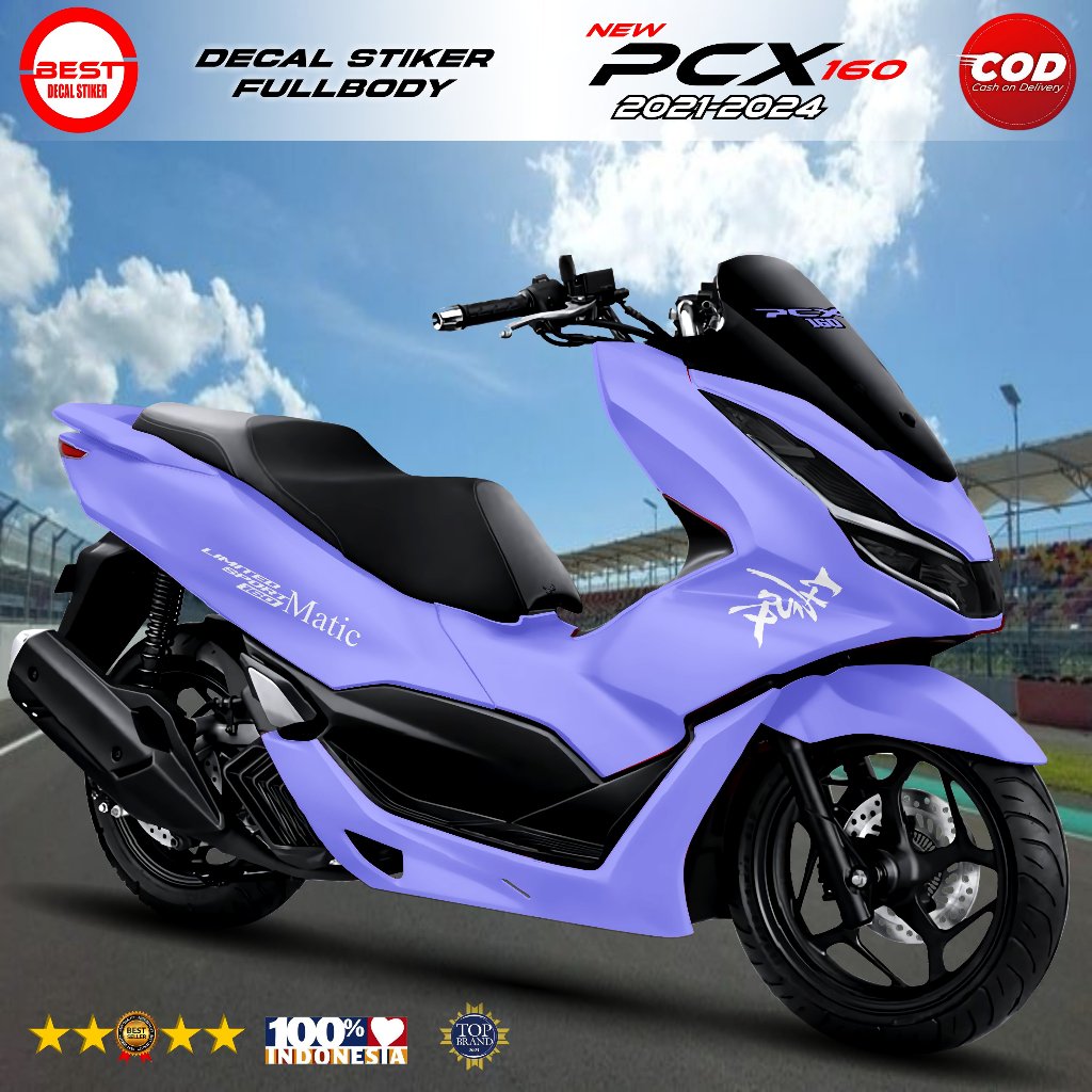 COD Terbaru Sticker Decal Pcx 160 Full Body Honda Pcx Cbs Abs 160 Tahun 2021 2022 2023 2024 Sticker 