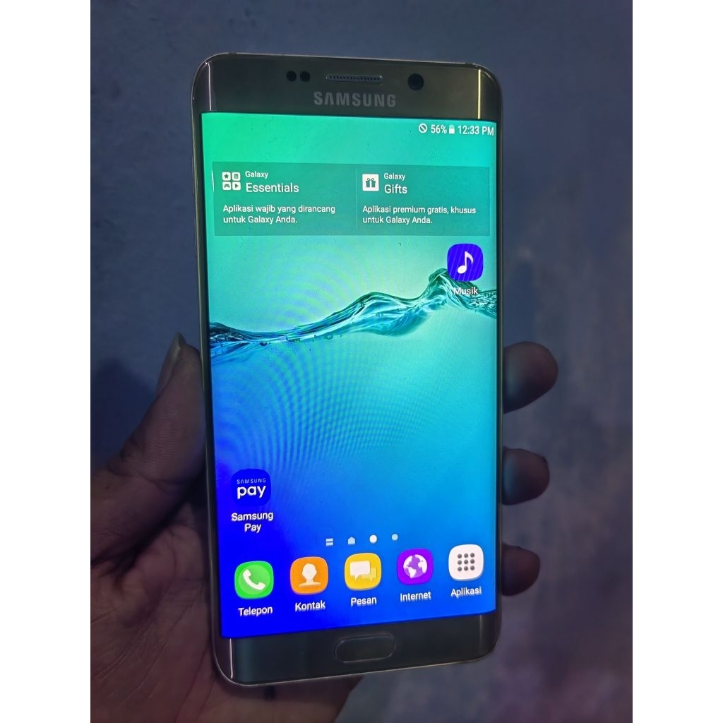 LCD SAMSUNG S6 EDGE PLUS ORIGINAL COPOTAN BACA DESKRIPSI