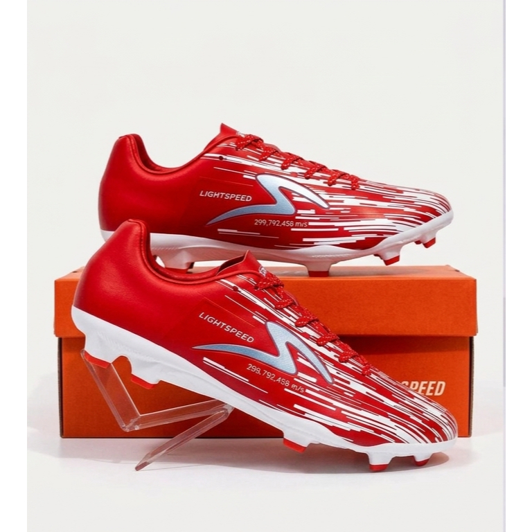 (NEW COLOR)SPEESIAL KEMERDEKAAN SEPATU BOLA SPECS LIGHTSPEED REBORN SIZ3 38-43