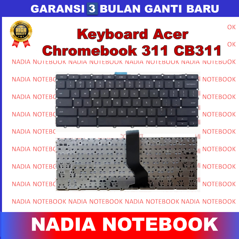 Keyboard Acer Chromebook 311 CB311 CB311-11H CB311-11HT CB311-9H CB311-9H-C0Z8 CB311-9HT CB311-9HT-C
