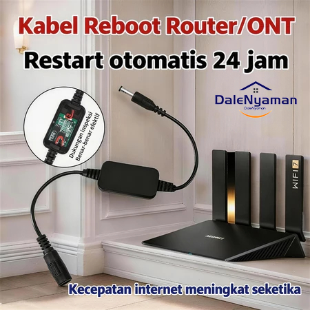Router kabel restart otomatis wifi 24-hour reboot pengatur waktu penguat sinyall ruter wifi jarak ja