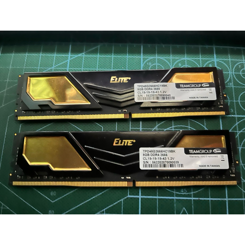Team Elite 2x8GB DDR4 2666Mhz