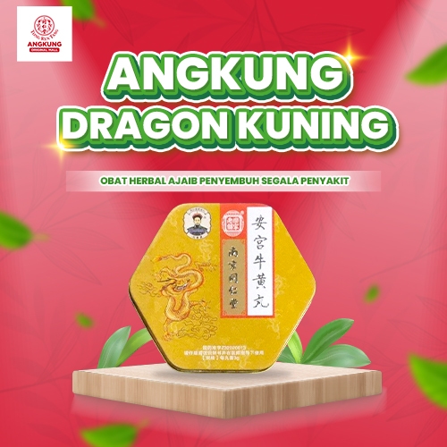 [ORIGINAL 100%] Angkung Angong Niuhuang Wan Obat Stroke dan Saraf Kejepit Asli BPOM