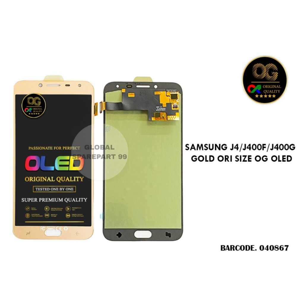 (OG OLED) LCD SAMSUNG J4 J400 J400G ORIGINAL