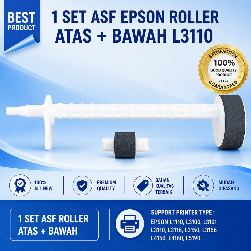 ASF Roller Atas Bawah L1110 L3110 L3210 L 3150 L5190 New Original Epson