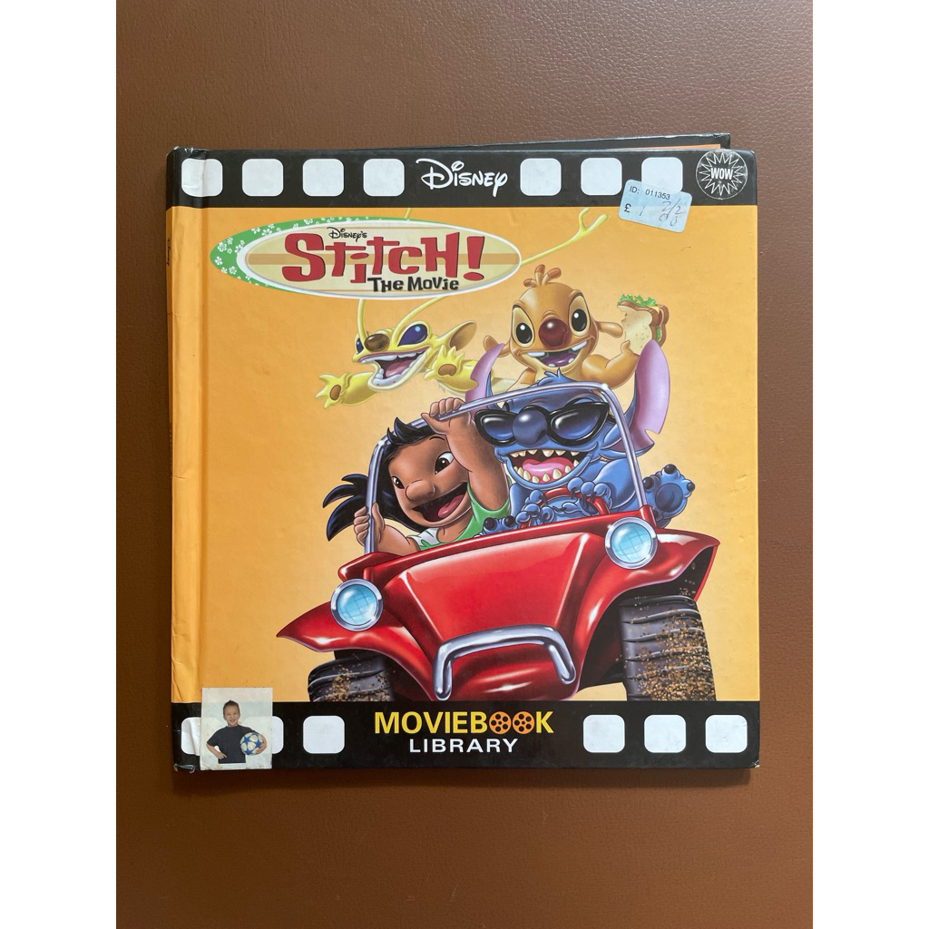 Buku Disney Moviebook Library: Stitch The Movie