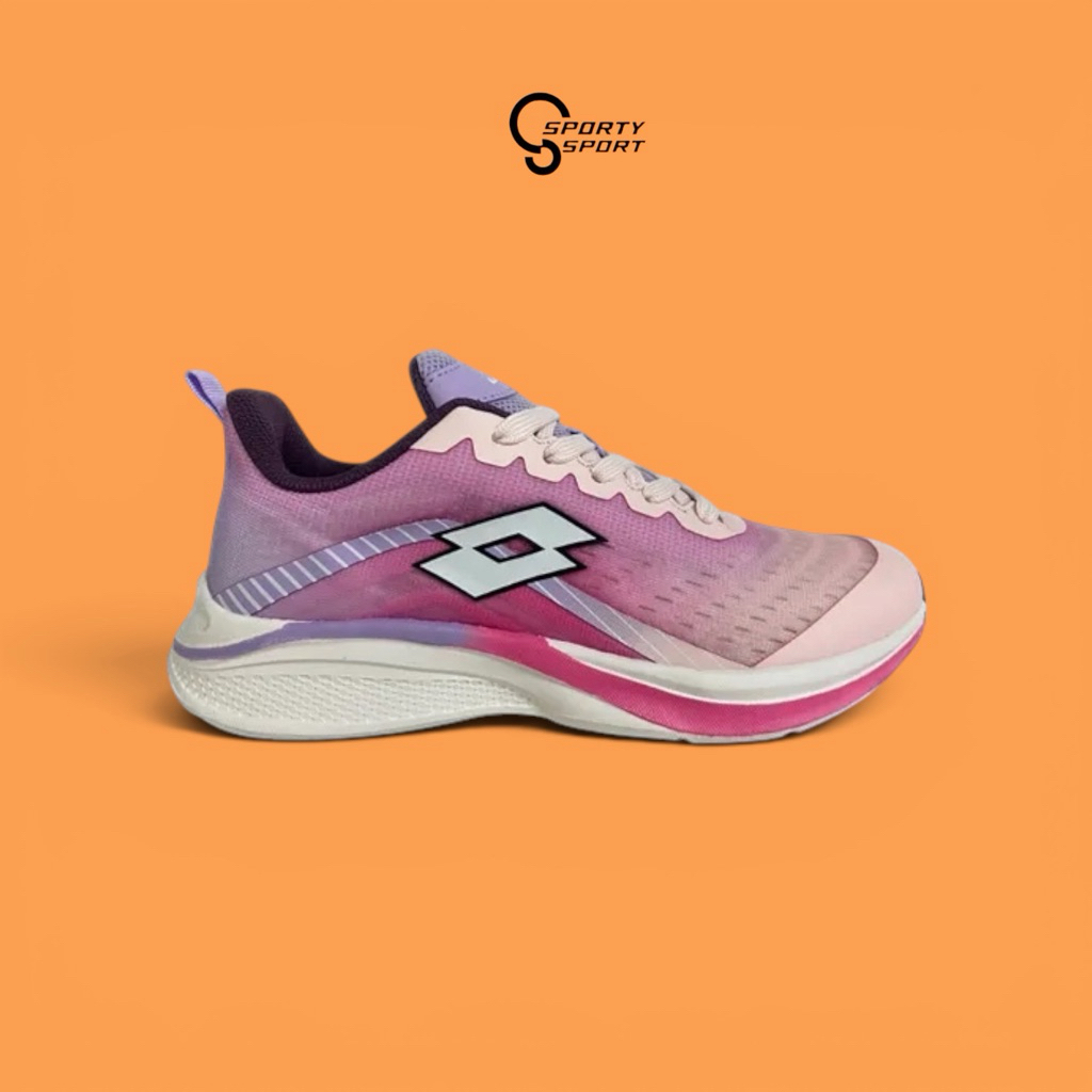 SEPATU LARI WANITA LOTTO ESTEBAN PURPLE