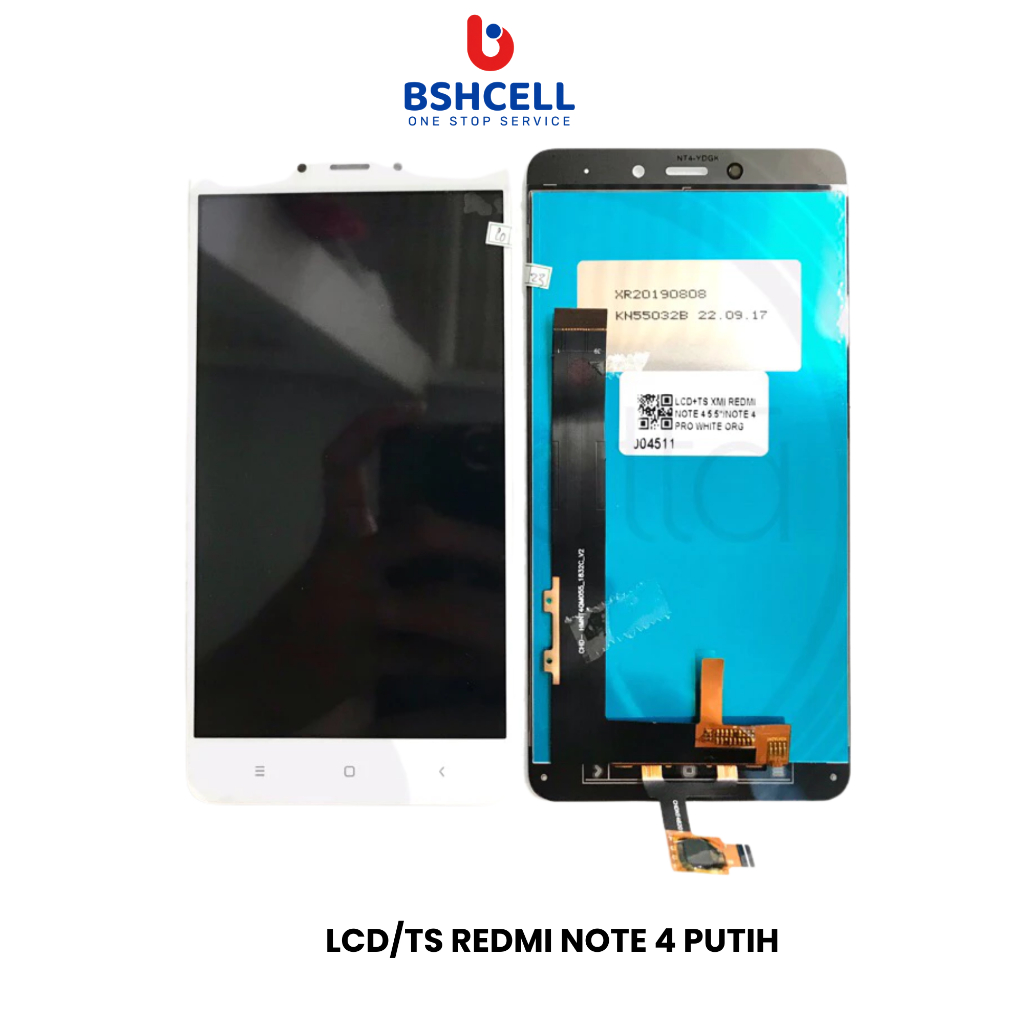 LCD/TS REDMI NOTE 4 PUTIH