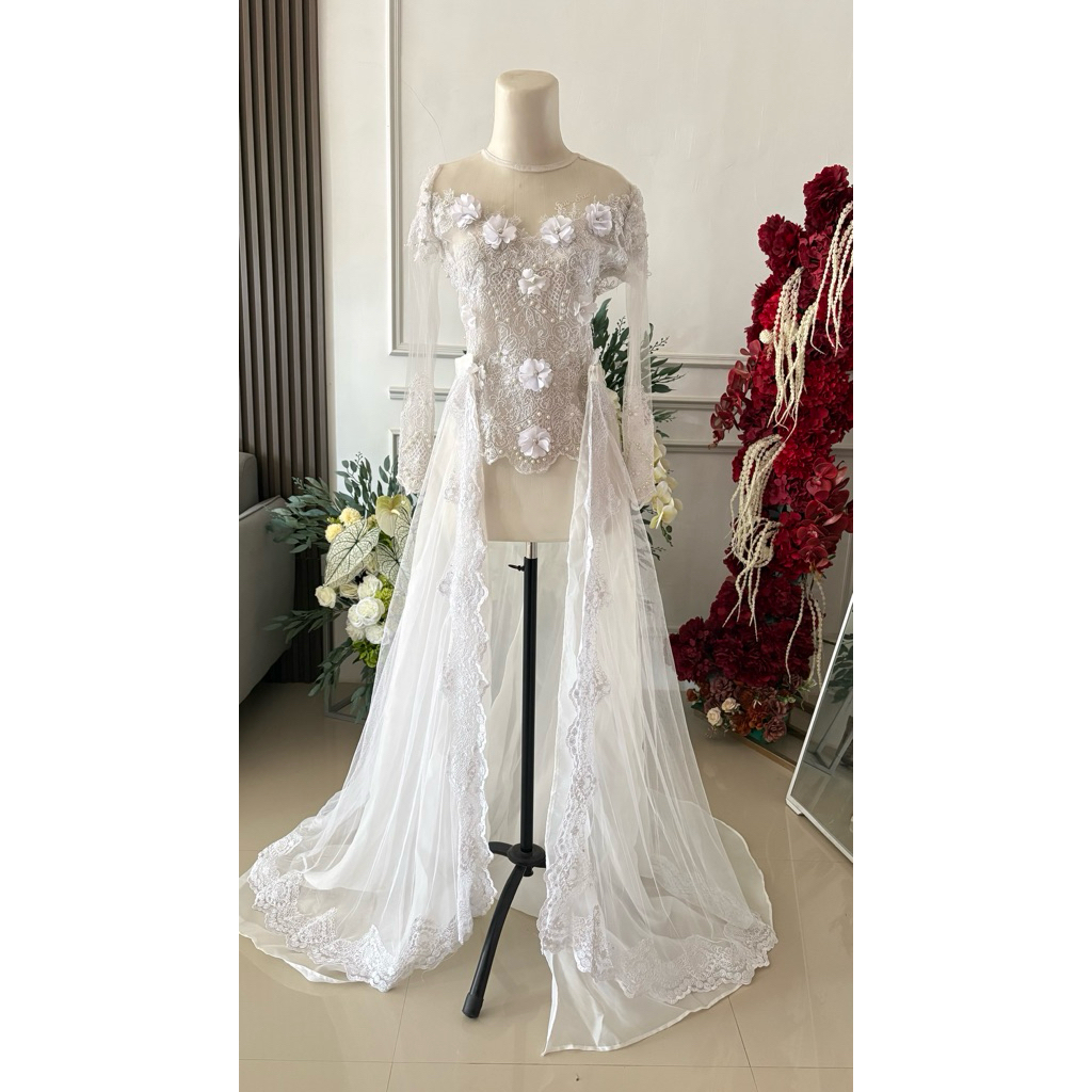 kebaya akad preloved