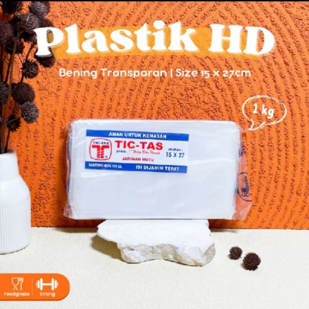 Plastik HD Anti / Tahan Panas  - HD Tic Tas / 250 gram