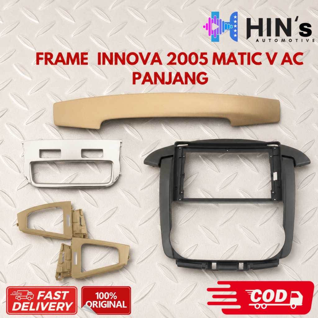 Frame Head Unit Toyota Innova 2005 Matic Tipe V AC auto