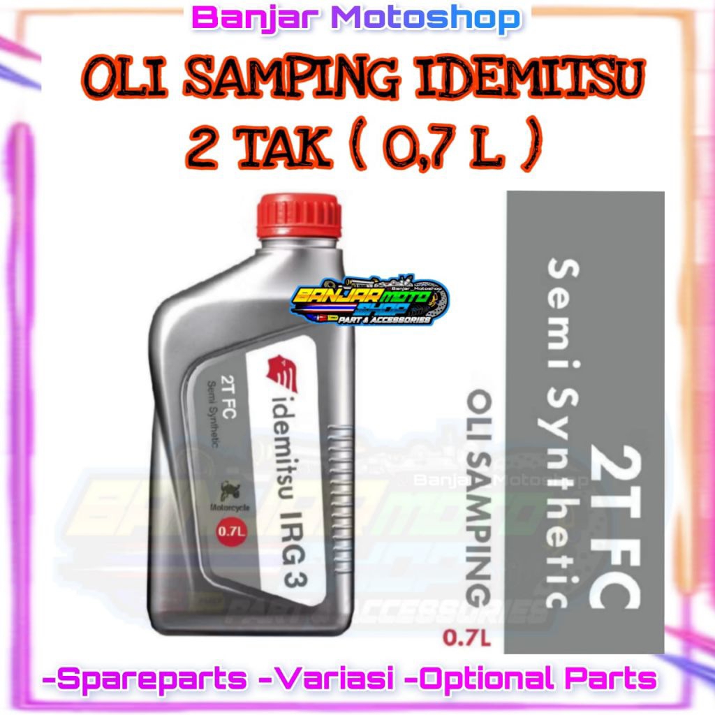 OLI SAMPING 2T ORIGINAL IDEMITSU 700ML / OLI SAMPING MOTOR IDEMITSU