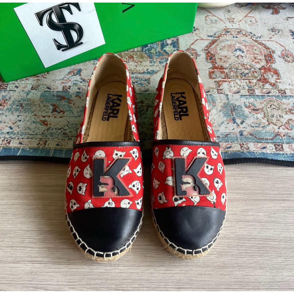 Karl Lagerfeld espadrilles size 36