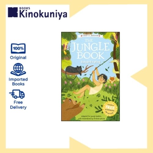 Kinokuniya Children Book - The Jungle Book (Children's Easy Classics) - 9781802631579