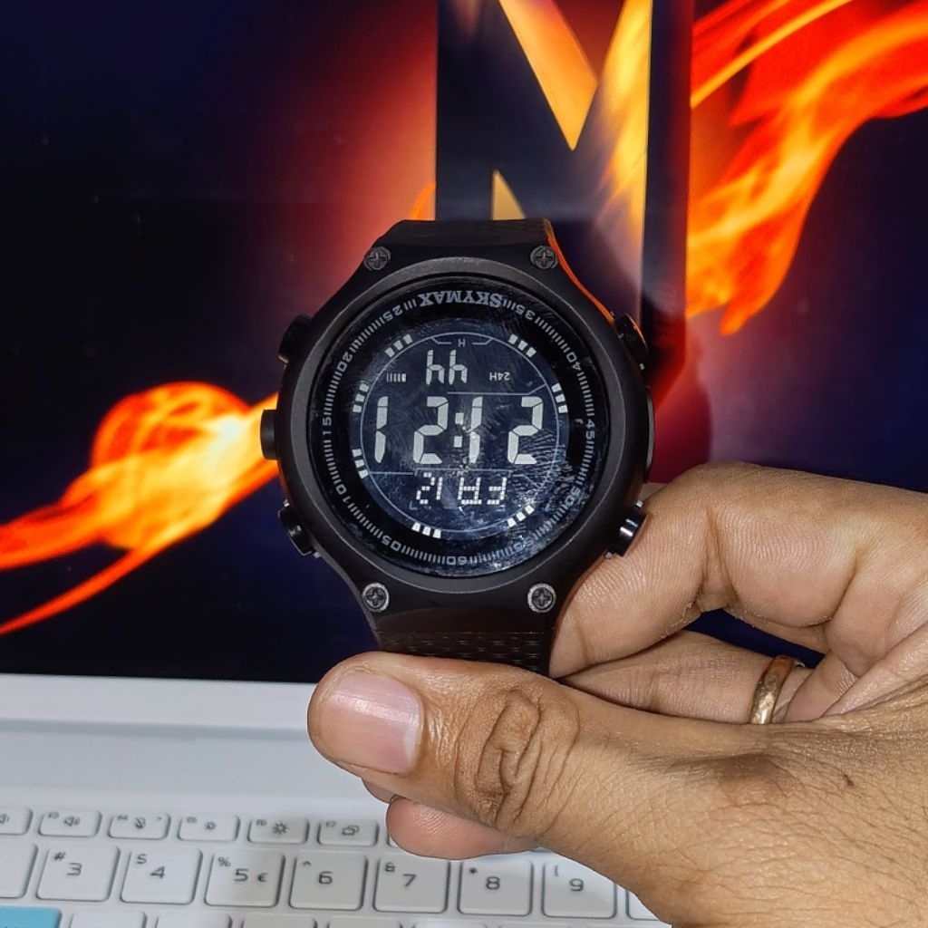 SkyMax 1810G Digital Watch Tahan Beku Anti Air