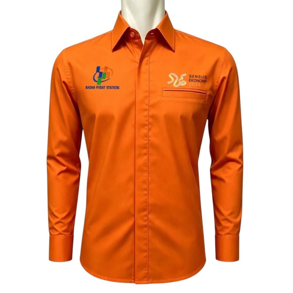 kemeja BPS sensus 2026 seragam BPS sensus baju bps sansus