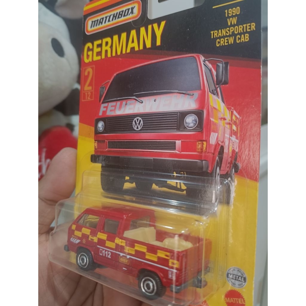 Matchbox 1990 VW Transporter Crew Cab