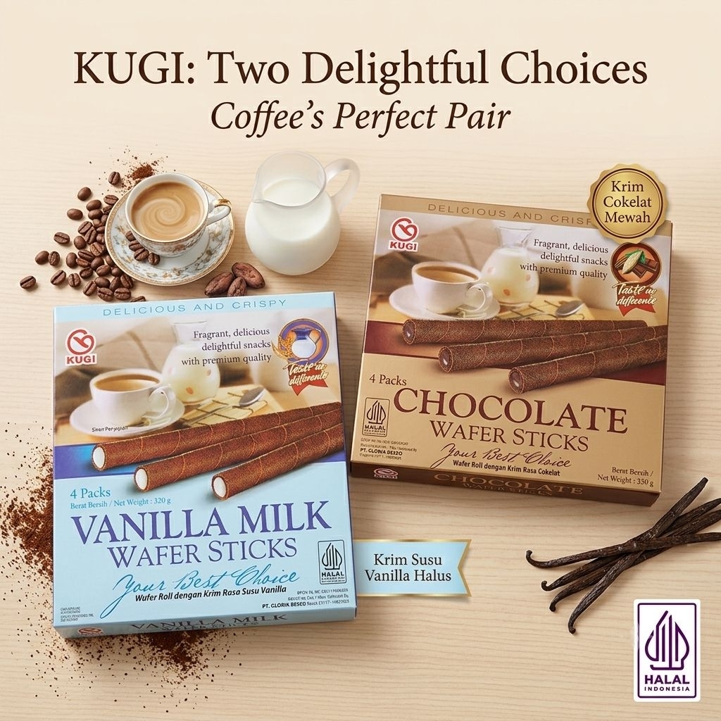 KUGI Wafer Roll 320 gr