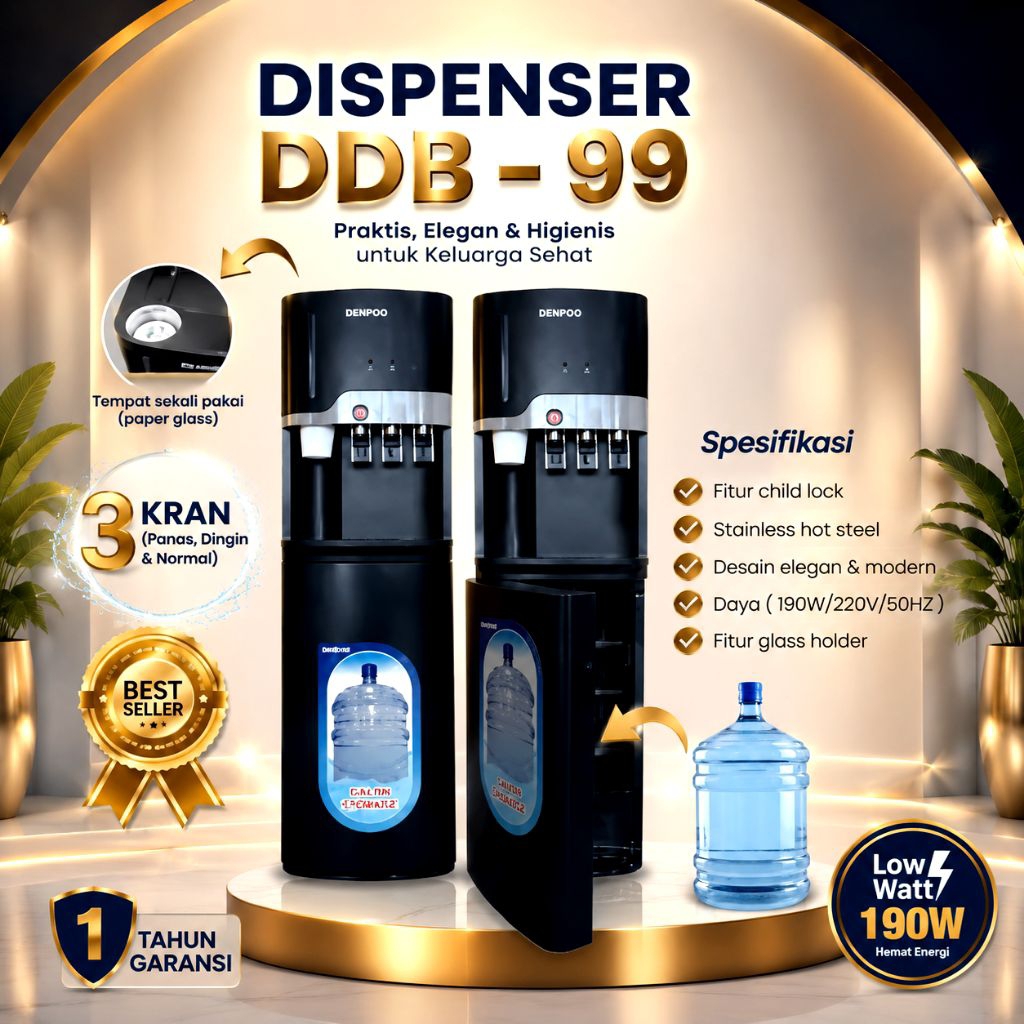 dispenser Panas Dingin Denpoo ddb-99