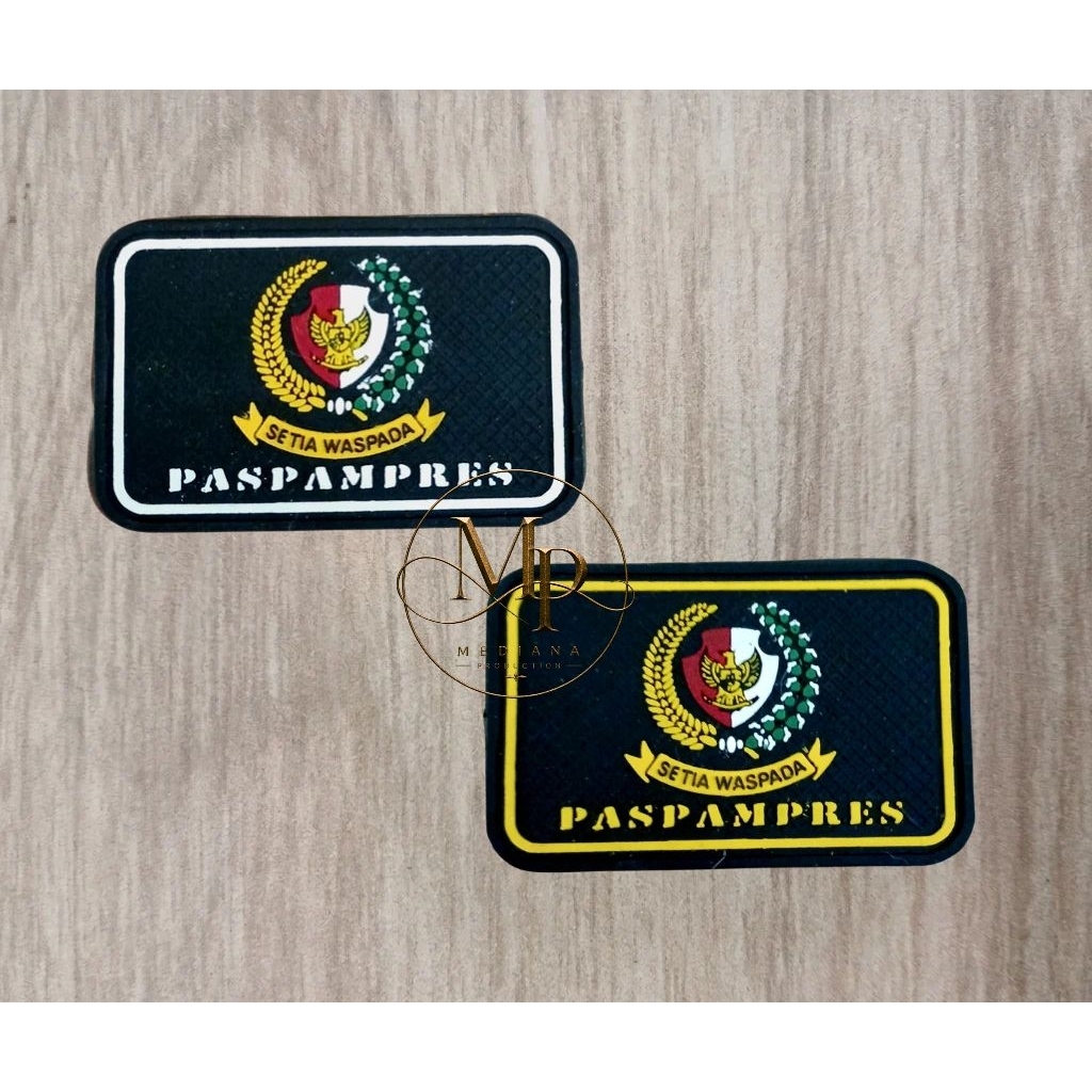 PATCH RUBBER PASPAMPRES - PATCH RUBBER VELCRO
