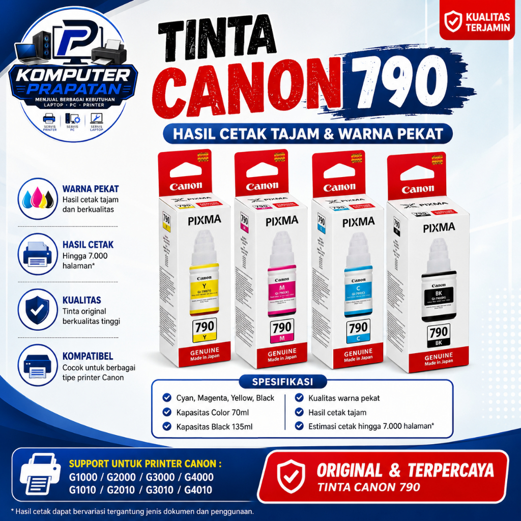 Tinta canon 790