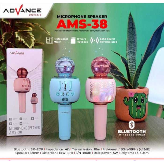 MIC BLUETOOTH ADVANCE AMS-38