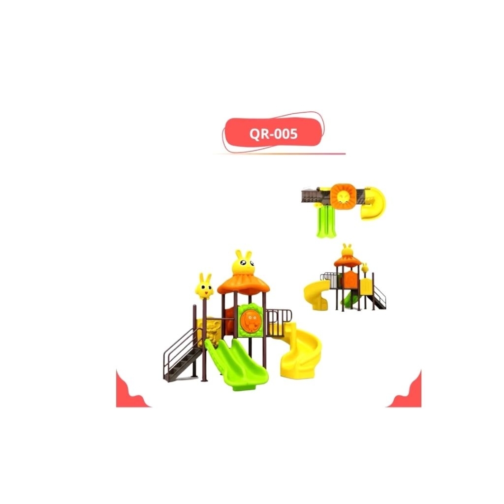 Outdoor Playground Perosotan Besar Taman Bermain Anak Playground Outdoor SPACEBABY SB-8212 Outdoor P