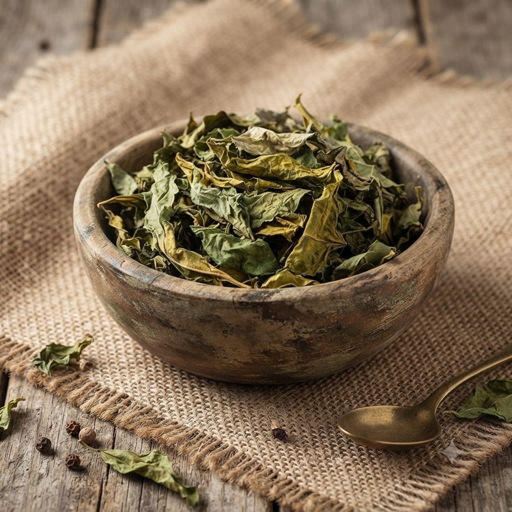 Daun Singkong Kering  Organik