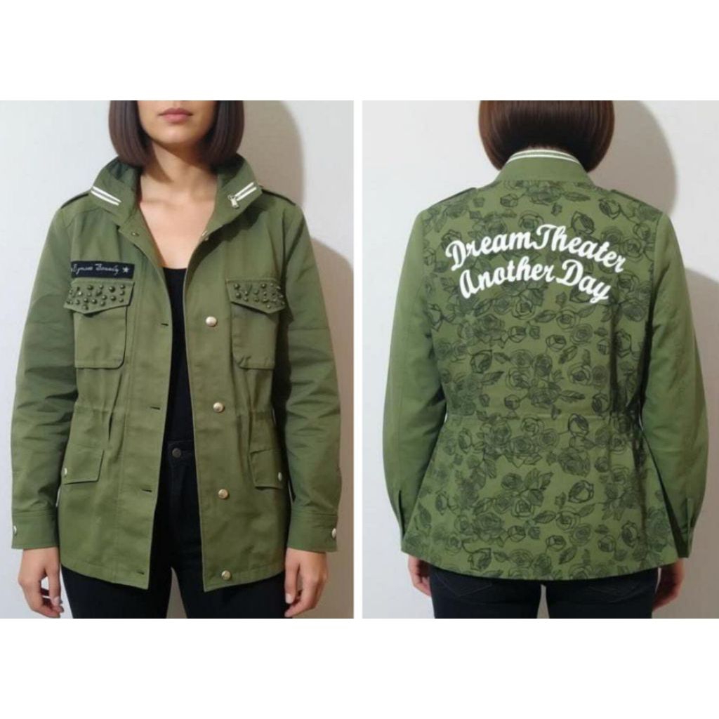 Jaket Y2K Dream Theater Another Day Original Egoist