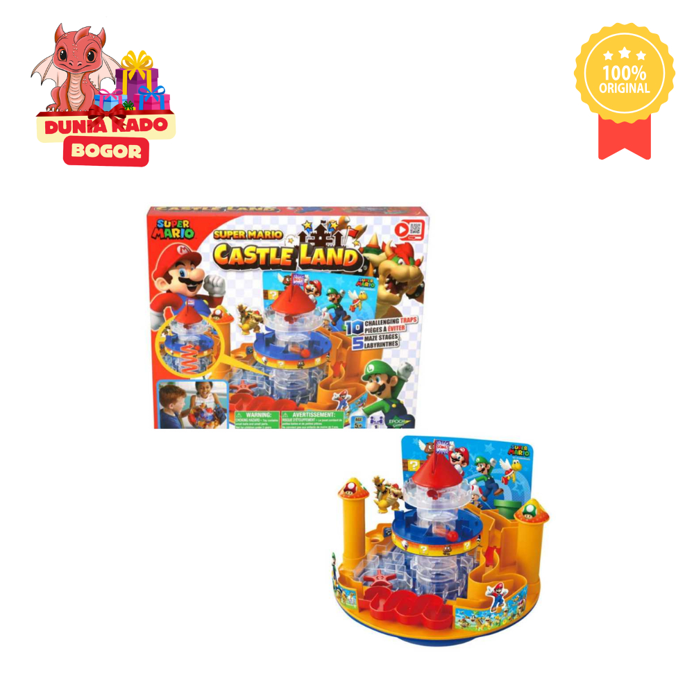 Mainan Edukasi Super Mario Castle Land