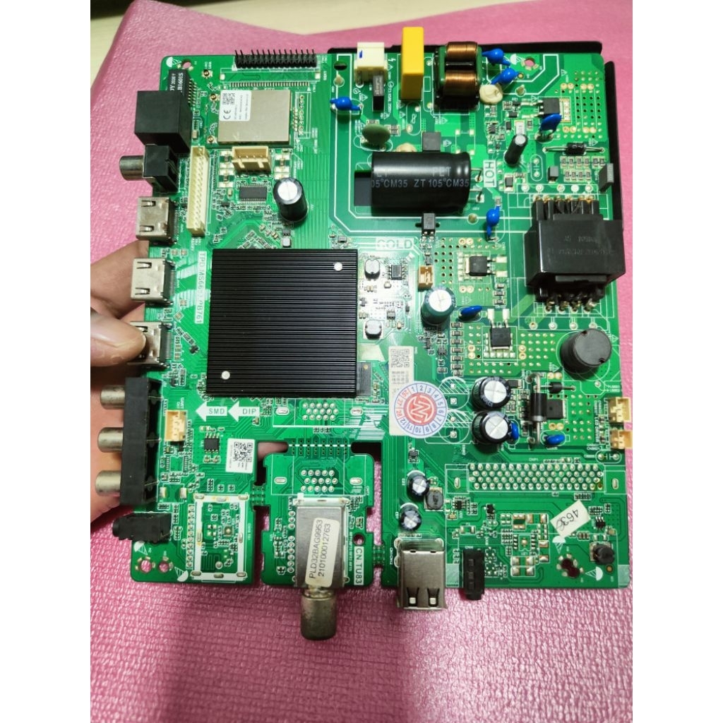 MB TV POLYTRON PLD32BAG9953_MAINBOARD TV POLYTRON PLD32BAG9953_MESIN TV POLYTRON PLD32BAG9953 _MODUL