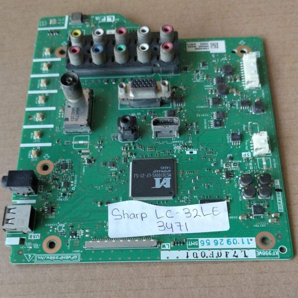 mainboard LED Sharp LC 32LE3471 MB Sharp
