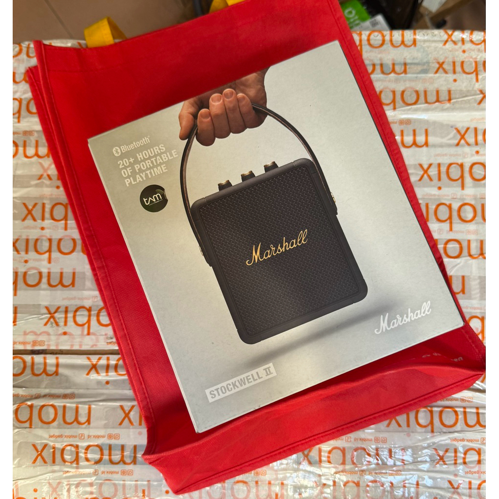 Marshall Stockwell II Bluetooth Speaker Original Resmi TAM
