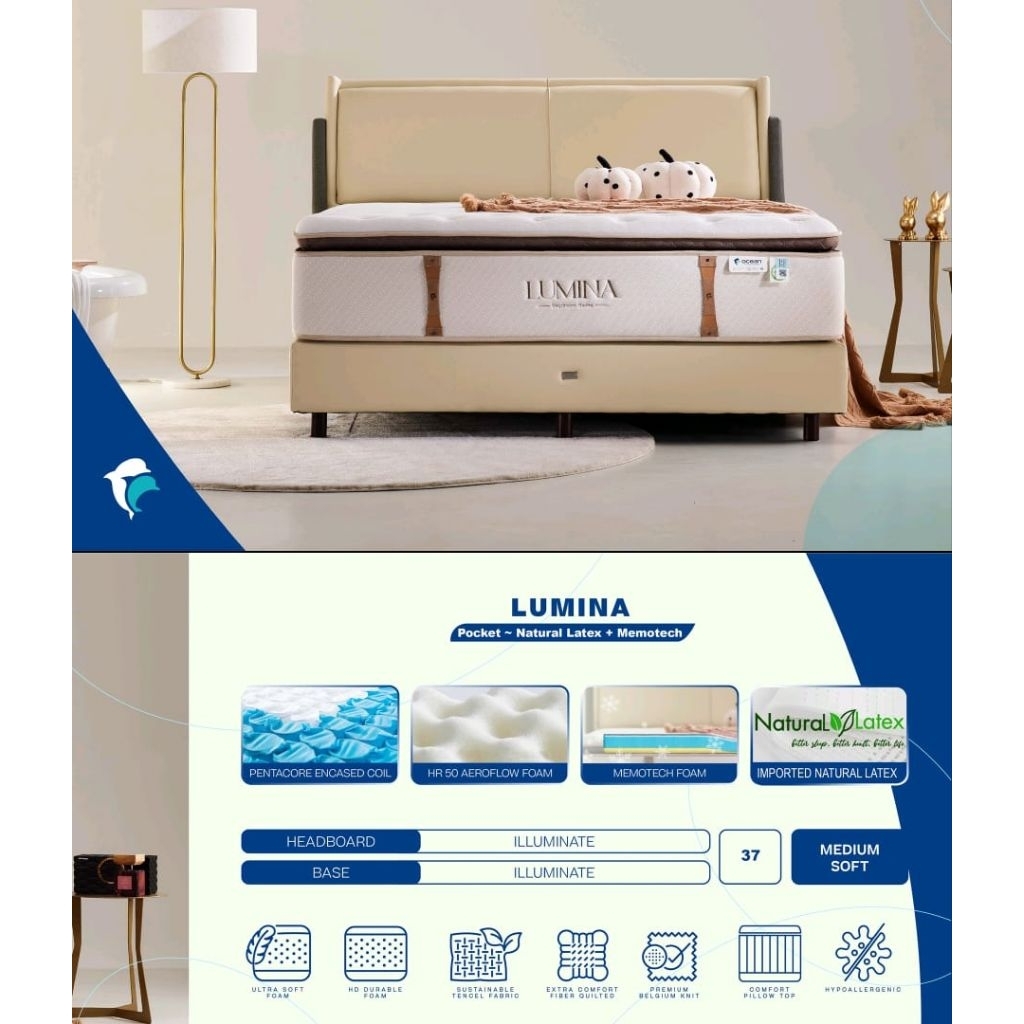Springbed Ocean Lumina | Matras Kasur Springbed Ocean Murah Palembang | Kaguu Project