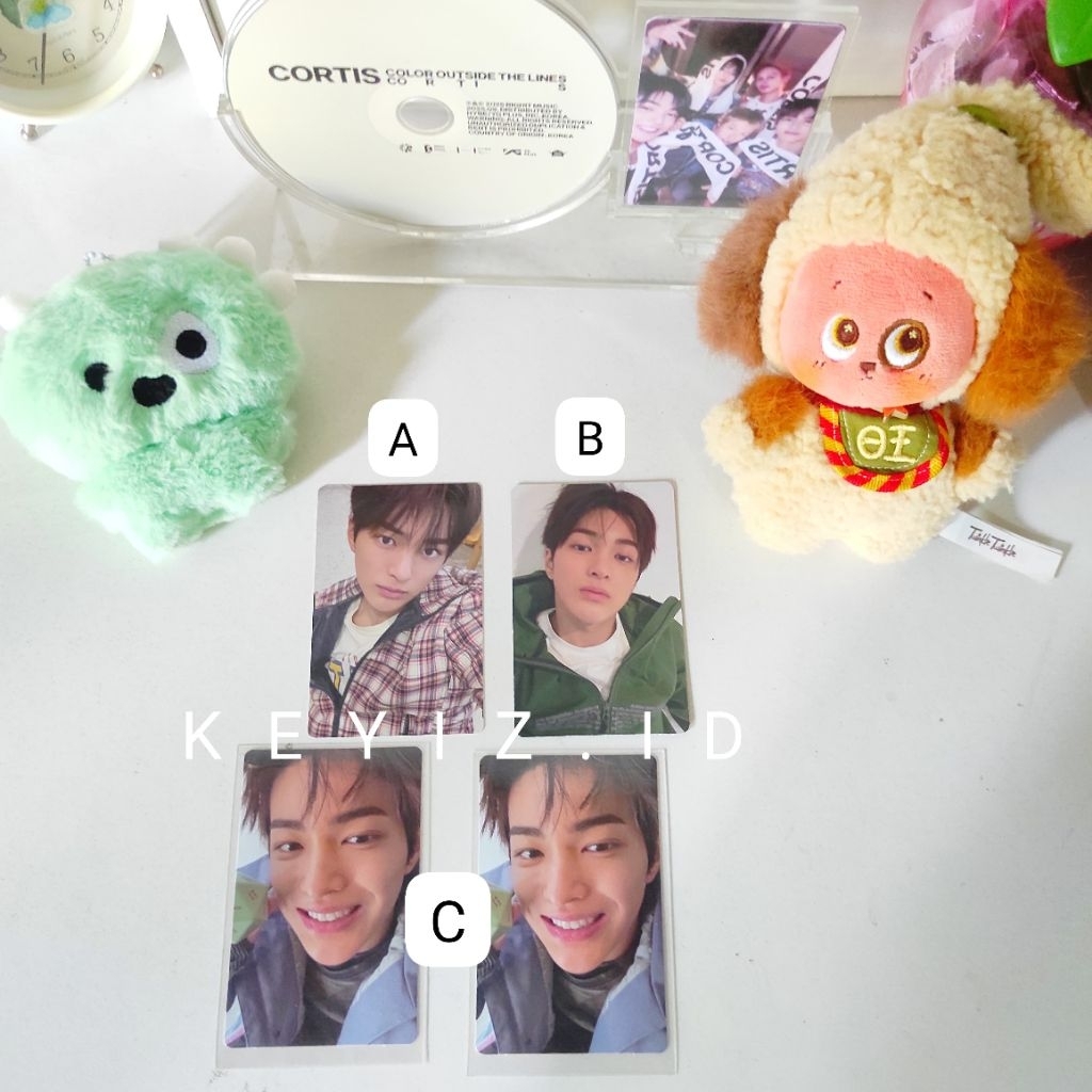 PC PHOTOCARD OFFICIAL KEONHO CORTIS GREENGREEN