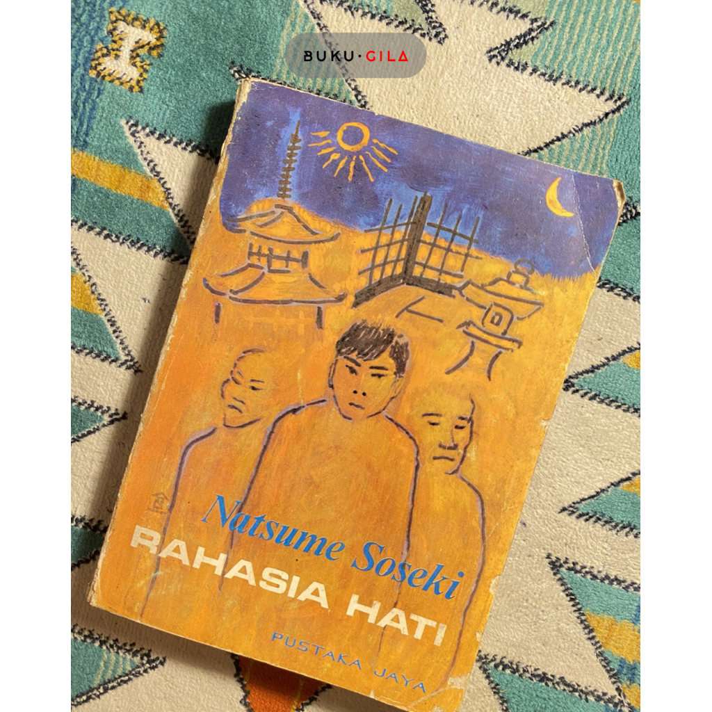 BUKU RAHASIA HATI NATSUME SOSEKI ORIGINAL LANGKA
